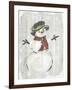 Holiday Snowman-PI Studio-Framed Art Print