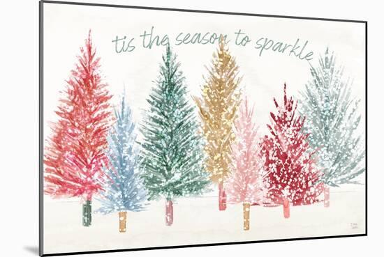 Holiday Sparkle I-Dina June-Mounted Art Print