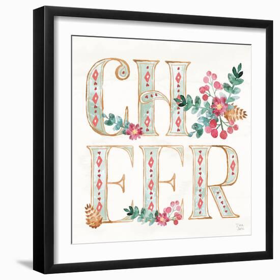 Holiday Sparkle VI-Dina June-Framed Art Print