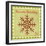 Holiday Stamp I-null-Framed Premium Giclee Print