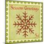 Holiday Stamp I-null-Mounted Premium Giclee Print