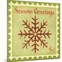 Holiday Stamp I-null-Mounted Art Print