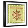 Holiday Stamp I-null-Framed Art Print