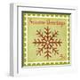 Holiday Stamp I-null-Framed Art Print