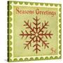 Holiday Stamp I-null-Stretched Canvas