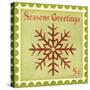 Holiday Stamp I-null-Stretched Canvas