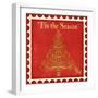 Holiday Stamp II-null-Framed Premium Giclee Print