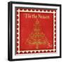 Holiday Stamp II-null-Framed Art Print