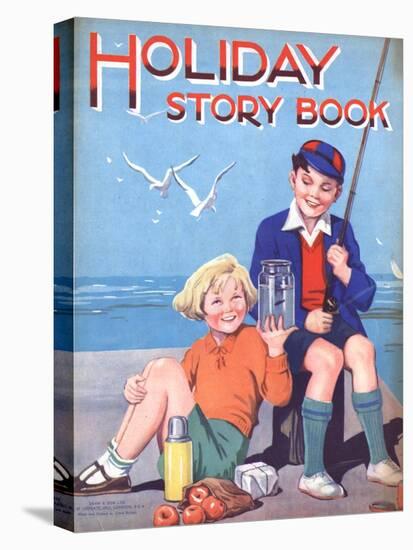 Holiday Story Book, Holiday Fishing, UK, 1950-null-Stretched Canvas