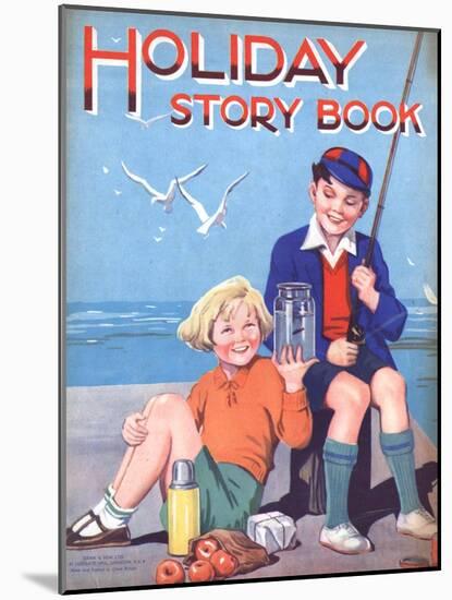Holiday Story Book, Holiday Fishing, UK, 1950-null-Mounted Giclee Print