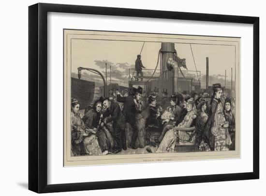 Holiday Time Afloat-Charles Green-Framed Giclee Print