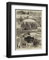 Holiday Time at Richmond-null-Framed Giclee Print