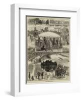 Holiday Time at Richmond-null-Framed Giclee Print