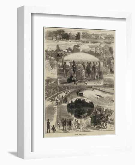 Holiday Time at Richmond-null-Framed Giclee Print