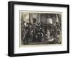 Holiday Time at the Tower-Henry Woods-Framed Giclee Print