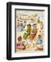 Holiday Time-Louis Wain-Framed Giclee Print