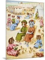 Holiday Time-Louis Wain-Mounted Giclee Print