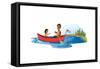 Holiday Tradition-Fourth of July - Jack & Jill-null-Framed Stretched Canvas
