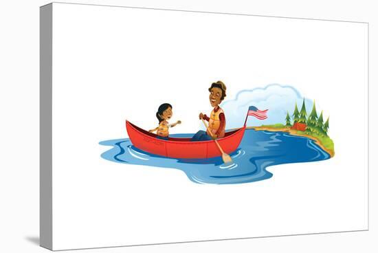 Holiday Tradition-Fourth of July - Jack & Jill-null-Stretched Canvas