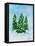 Holiday Trees-Julie DeRice-Framed Stretched Canvas