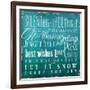 Holiday Type I-Elizabeth Medley-Framed Art Print