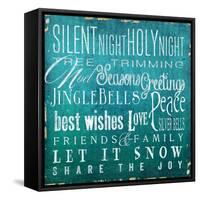 Holiday Type I-Elizabeth Medley-Framed Stretched Canvas