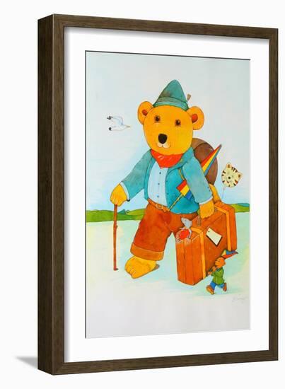 Holiday/ Wanderer-Christian Kaempf-Framed Giclee Print