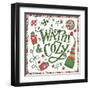 Holiday Whimsy II-Anne Tavoletti-Framed Art Print