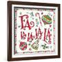 Holiday Whimsy III-Anne Tavoletti-Framed Art Print