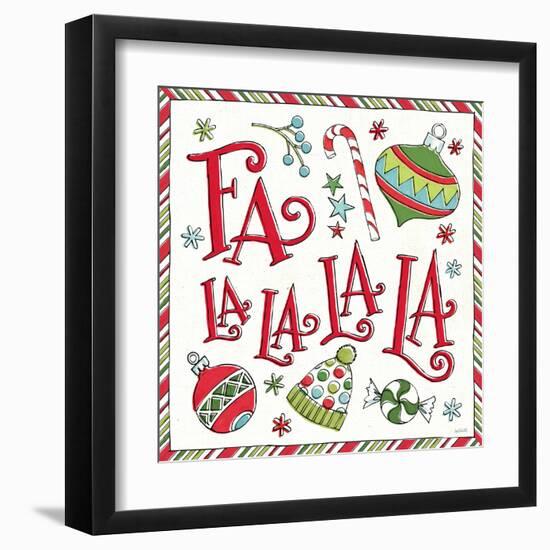 Holiday Whimsy III-Anne Tavoletti-Framed Art Print