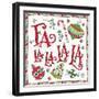 Holiday Whimsy III-Anne Tavoletti-Framed Art Print