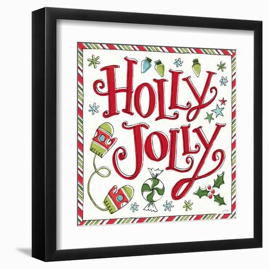 Holiday Whimsy IV-Anne Tavoletti-Framed Art Print