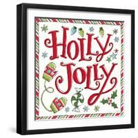 Holiday Whimsy IV-Anne Tavoletti-Framed Art Print