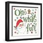 Holiday Whimsy VI-Anne Tavoletti-Framed Art Print