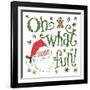 Holiday Whimsy VI-Anne Tavoletti-Framed Art Print