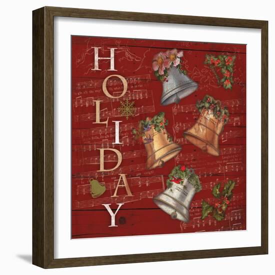 Holiday-Jace Grey-Framed Art Print
