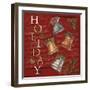 Holiday-Jace Grey-Framed Art Print