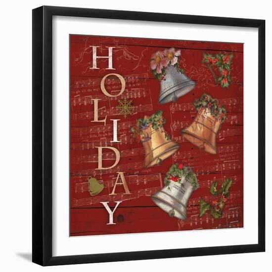 Holiday-Jace Grey-Framed Art Print