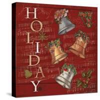 Holiday-Jace Grey-Stretched Canvas