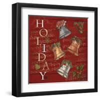 Holiday-Jace Grey-Framed Art Print