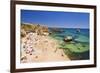 Holidaymakers Sunbathing-Neale Clark-Framed Photographic Print