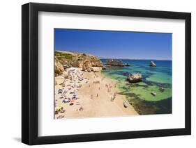 Holidaymakers Sunbathing-Neale Clark-Framed Photographic Print