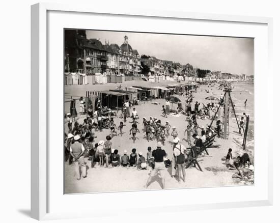 Holidays at La Baule, France (1937)-null-Framed Photographic Print