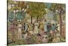 Holidays, C.1920-Maurice Brazil Prendergast-Stretched Canvas