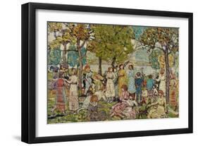 Holidays, C.1920-Maurice Brazil Prendergast-Framed Giclee Print