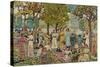 Holidays, C.1920-Maurice Brazil Prendergast-Stretched Canvas