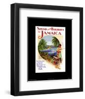 Holidays In Jamaica-null-Framed Art Print