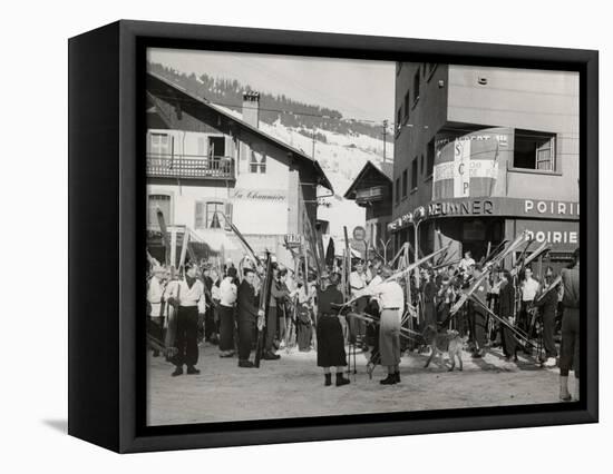 Holidays in the Mountains-null-Framed Stretched Canvas