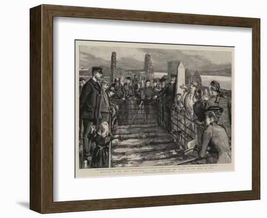 Holidays in the West Highlands, a Guide Describing the Tombs of the Kings on Iona-Sydney Prior Hall-Framed Giclee Print