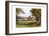 Holker Hall, Cumbria, Home of the Duke of Devonshire, C1880-Benjamin Fawcett-Framed Giclee Print